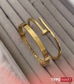 Cartier Nail And Love Bangle Stack